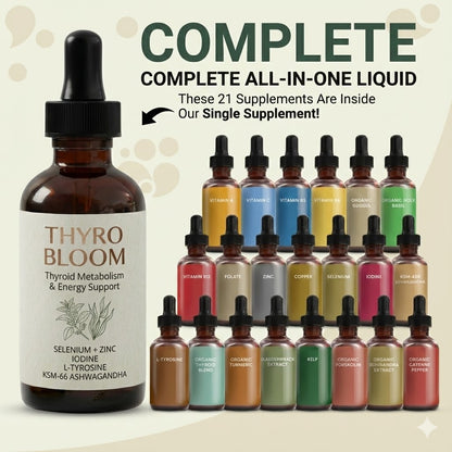 Thyro Bloom™ – Organic Thyroid Support Blend